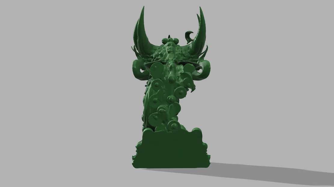 Tượng Bán Thân Rồng Huyền Bí (Mystic Dragon Bust) - Image 5