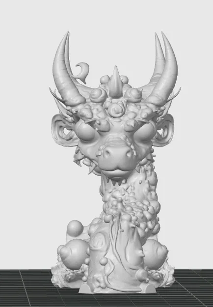 Tượng Bán Thân Rồng Huyền Bí (Mystic Dragon Bust) - Image 7