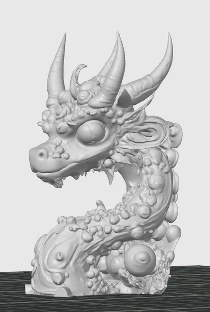 Tượng Bán Thân Rồng Huyền Bí (Mystic Dragon Bust) - Image 8