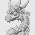 Tượng Bán Thân Rồng Huyền Bí (Mystic Dragon Bust) - Thumbnail 8
