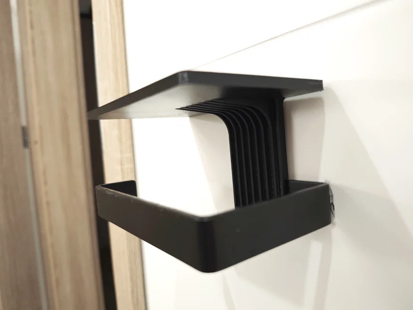 Giá đỡ điện thoại in 3D cho kệ treo giấy vệ sinh IKEA SKOGSVIKEN - Image 2