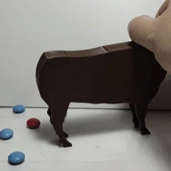 Mô hình chú bò nhả kẹo (Candy pooping bull) độc đáo cho máy in 3D - Image 2