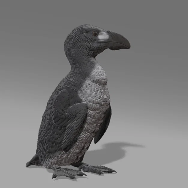 Tượng chim Great Auk (Figurine) tỉ lệ 1:1 & 1:6 - Image 1
