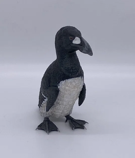 Tượng chim Great Auk (Figurine) tỉ lệ 1:1 & 1:6 - Image 2