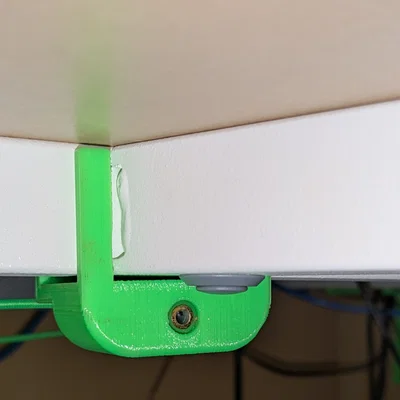 Giá đỡ jack tai nghe cho bàn Ikea Bekant (dạng chữ L)