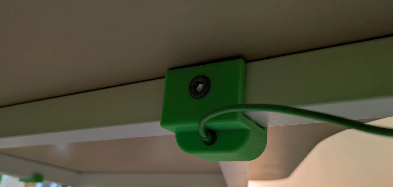 Giá đỡ jack tai nghe cho bàn Ikea Bekant (dạng chữ L) - Image 2