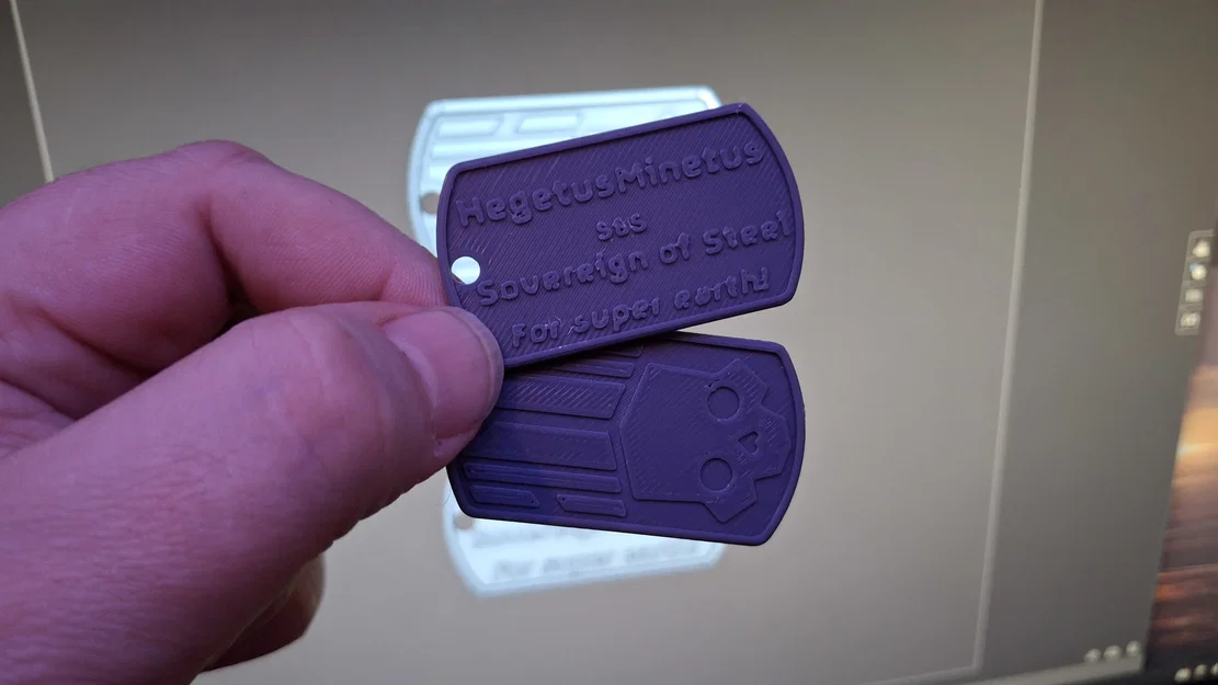 Helldivers (2) Dog Tags - Standard (Bản tiêu chuẩn) - Image 3