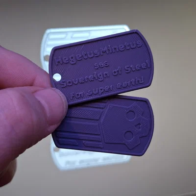 Helldivers (2) Dog Tags - Standard (Bản tiêu chuẩn)