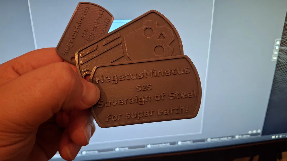 Helldivers (2) Dog Tags - Standard (Bản tiêu chuẩn) - Image 4