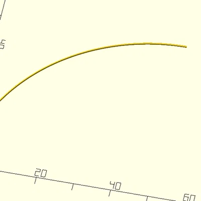 Tạo Circular Arcs trong OpenSCAD dễ dàng