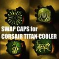 Nắp Pump Hoán Đổi – Titan AIO Cooler (Swapper Pump Caps) - Thumbnail 1