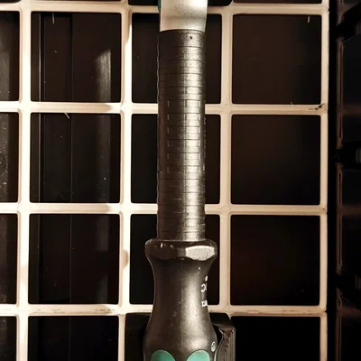 Giá đỡ Wera Zyklop 8000C cho hệ Gridfinity - Ngăn nắp, chuyên nghiệp