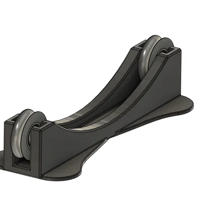 Giá đỡ cuộn nhựa in 3D (Stands for Prusament spools) dùng vòng bi