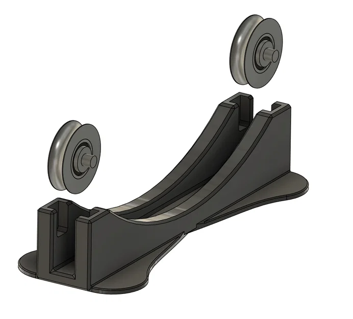 Giá đỡ cuộn nhựa in 3D (Stands for Prusament spools) dùng vòng bi - Image 3