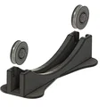 Giá đỡ cuộn nhựa in 3D (Stands for Prusament spools) dùng vòng bi - Thumbnail 3