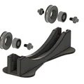 Giá đỡ cuộn nhựa in 3D (Stands for Prusament spools) dùng vòng bi - Thumbnail 4