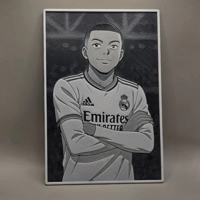 Mbappè - Real Madrid - HueForge