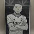 Mbappè - Real Madrid - HueForge - Thumbnail 2