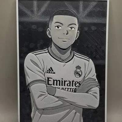 Mbappè - Real Madrid - HueForge