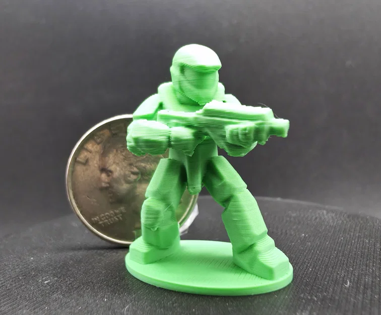 Mô hình 3D Master Chief (Halo) - Thu nhỏ hoặc phóng to tùy ý - Image 1