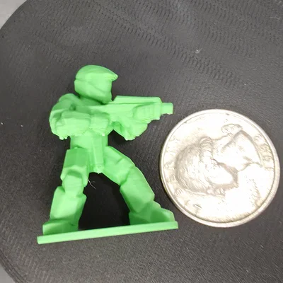 Mô hình 3D Master Chief (Halo) - Thu nhỏ hoặc phóng to tùy ý