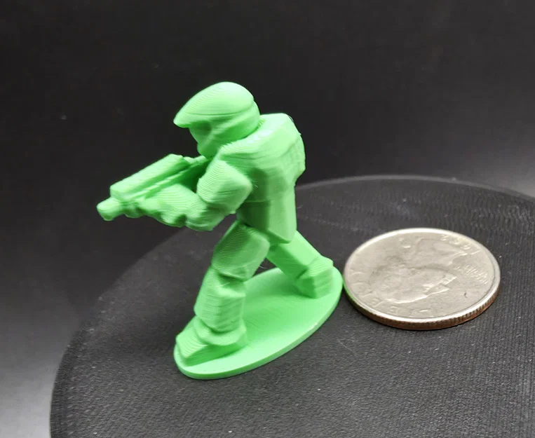 Mô hình 3D Master Chief (Halo) - Thu nhỏ hoặc phóng to tùy ý - Image 5