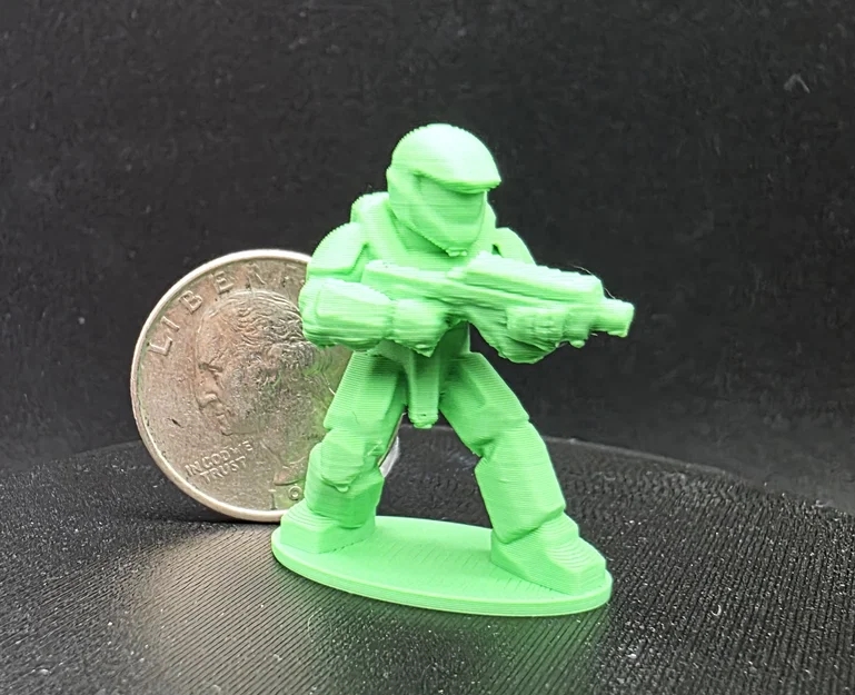 Mô hình 3D Master Chief (Halo) - Thu nhỏ hoặc phóng to tùy ý - Image 6