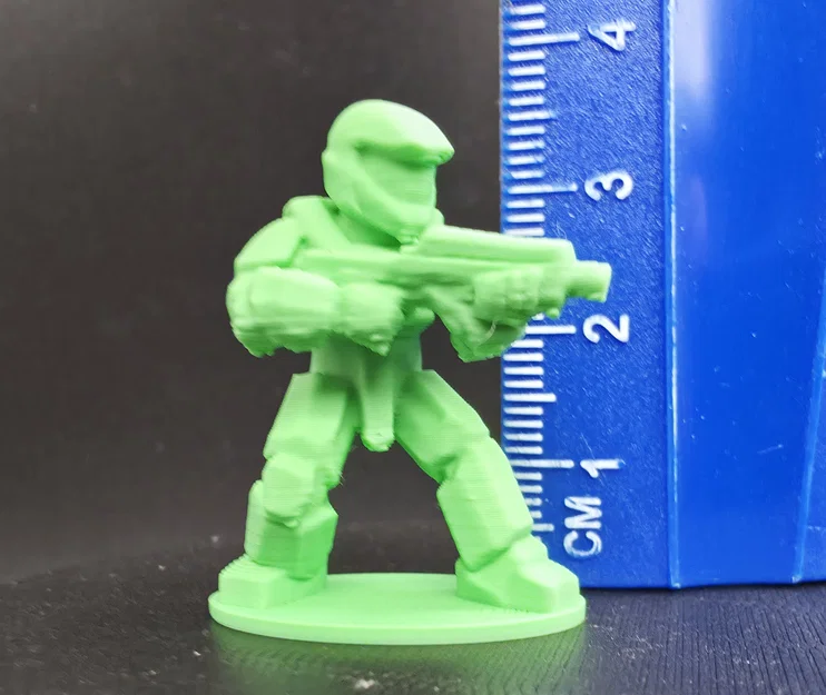Mô hình 3D Master Chief (Halo) - Thu nhỏ hoặc phóng to tùy ý - Image 7