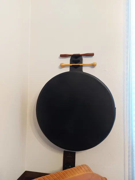 Giá treo tường cho Bodhrán (Bodhrán wall mount) - Image 1