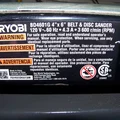 Nắp thay thế cho máy nhám băng/đĩa Ryobi BD4601G - Thumbnail 6
