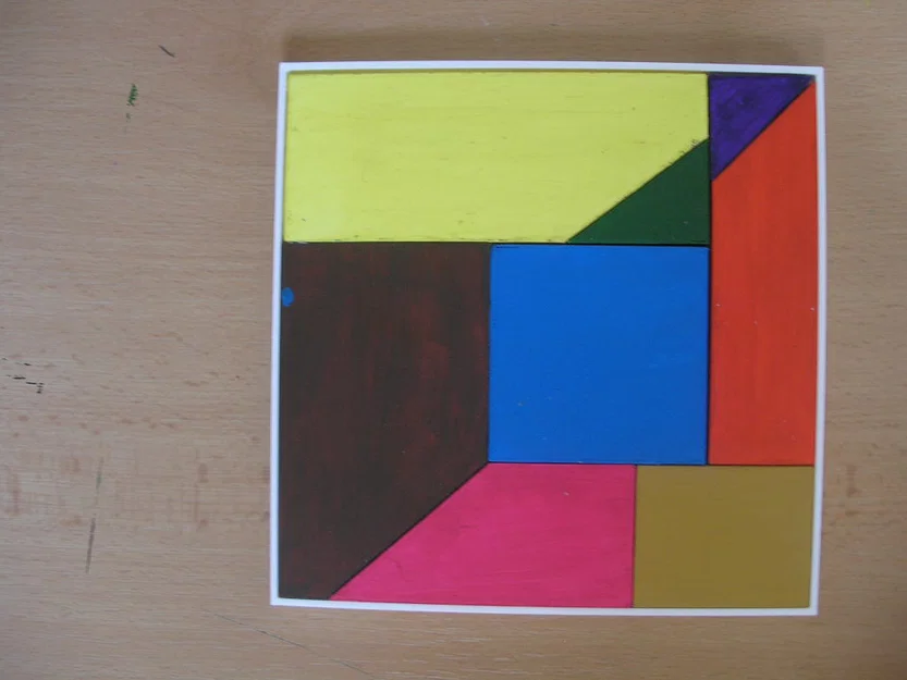 Bộ đồ chơi xếp hình trí tuệ Tangram 1 in 3D - Image 1