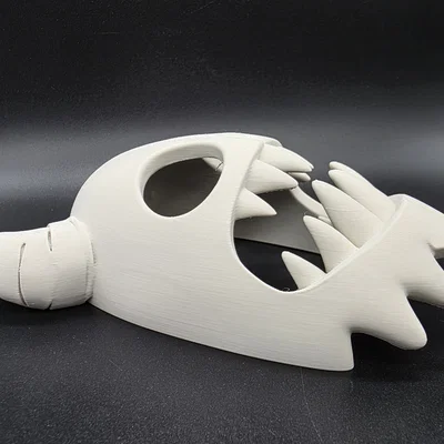 Mặt Nạ Quái Vật Răng Nhọn (Toothy Monster Mask)