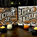 “The Haunting Offering” – Bảng Hueforge Halloween Vintage “Trick or Treat” - Thumbnail 4