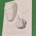 Mô hình 3D tranh phù điêu Deadpool trang trí tường cực chất - Thumbnail 1