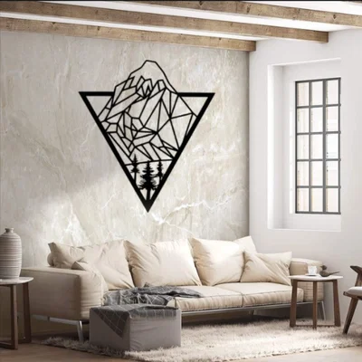 WallArt Nature Mauntains 002 – Tranh treo tường 3D hiện đại