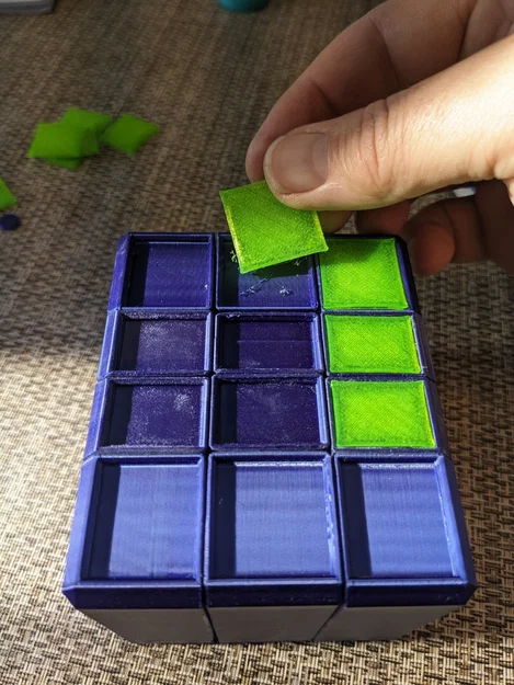 Khối Rubik xéo Angled Twisty Puzzle Cube 1x3x4 - Image 3