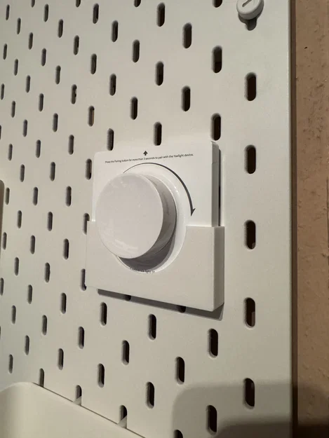 Giá treo module điều chỉnh độ sáng Yeelight cho bảng IKEA Skadis - Image 1