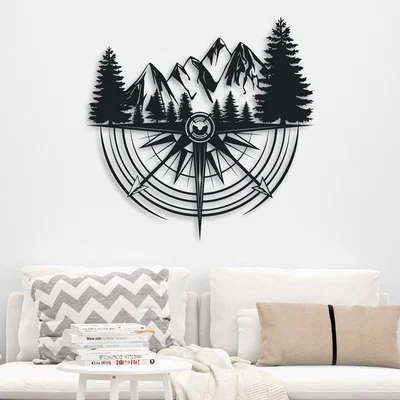 WallArt Nature Mauntains 010 – Tranh treo tường 3D hiện đại
