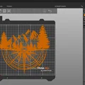 WallArt Nature Mauntains 010 – Tranh treo tường 3D hiện đại - Thumbnail 2