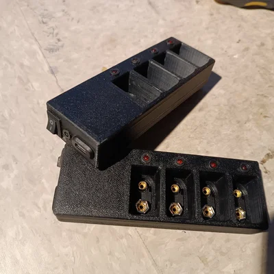 Bộ vỏ sạc nhỏ giọt cho pin 9V NiMH