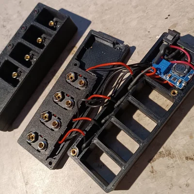 Bộ vỏ sạc nhỏ giọt cho pin 9V NiMH