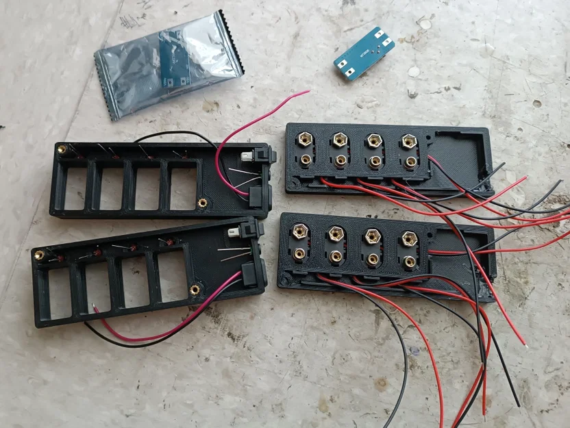Bộ vỏ sạc nhỏ giọt cho pin 9V NiMH - Image 4
