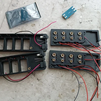Bộ vỏ sạc nhỏ giọt cho pin 9V NiMH