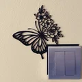 Bướm Trang Trí Cho Công Tắc Đèn v2 (Decorative Butterfly for Light Switch v.2) - Thumbnail 1