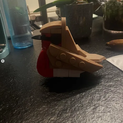 Mô hình chú chim phong cách LEGO (LEGO bird) trang trí độc đáo - Image 3