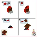 Mô hình chú chim phong cách LEGO (LEGO bird) trang trí độc đáo - Thumbnail 6