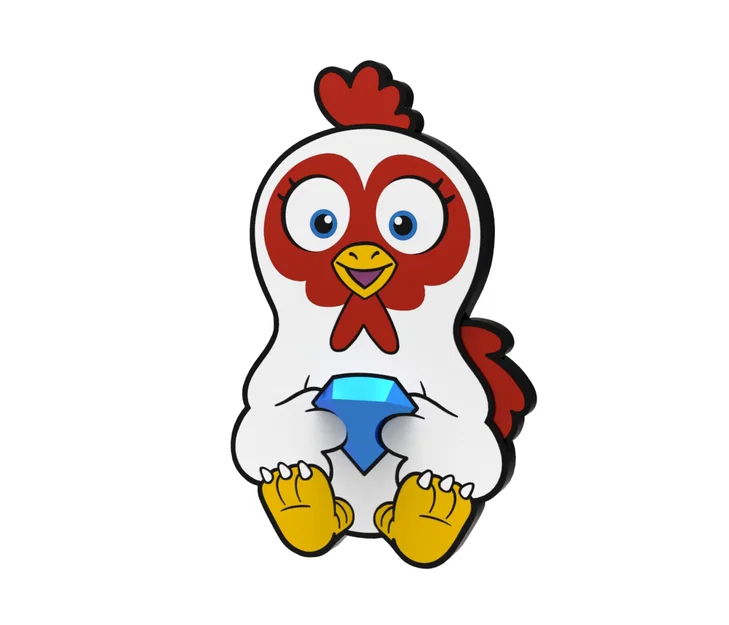 Diamond Hands Hen - VeeFriends Series 2 - Image 1