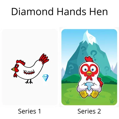 Diamond Hands Hen - VeeFriends Series 2