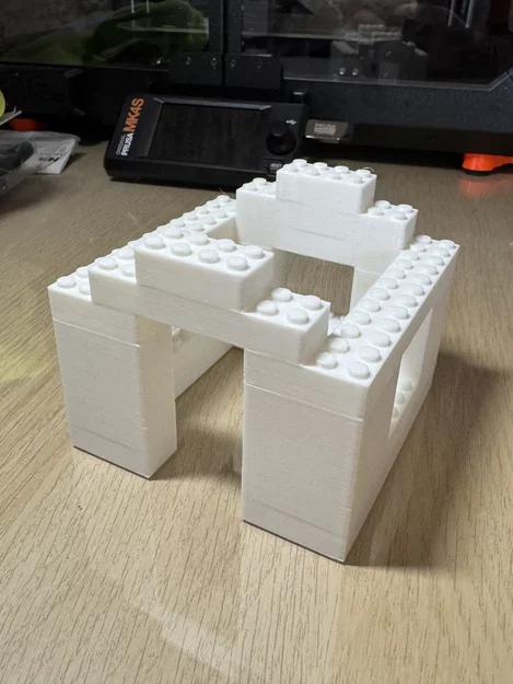 Mô hình ngôi nhà phong cách Minecraft tương thích Lego - Image 1
