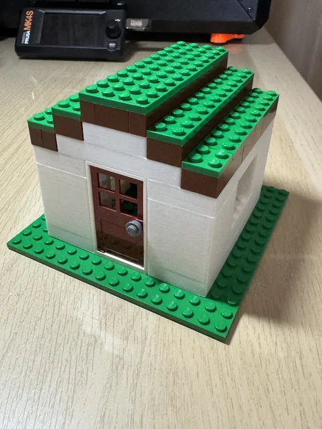 Mô hình ngôi nhà phong cách Minecraft tương thích Lego - Image 2